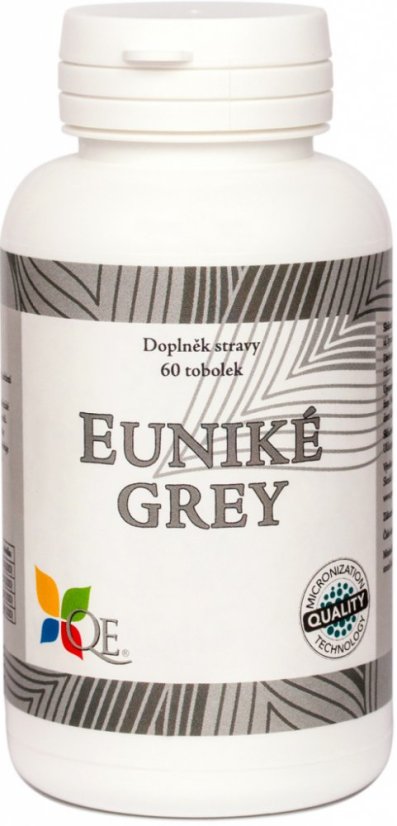 QE Grey, hořčík, vitamín B3 a B6, kyselina listová, 60 tobolek
