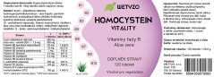 HCY Vitality Homocystein s Aloe vera 600 tbl. - preventivní