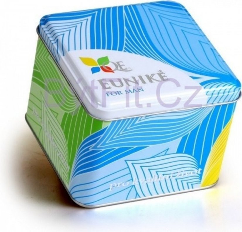 QE for Man, QE Blue pro muže, QE Silver, QE Green, chlorela, kotvičník zemní, šišák bajkalský, betaglukany