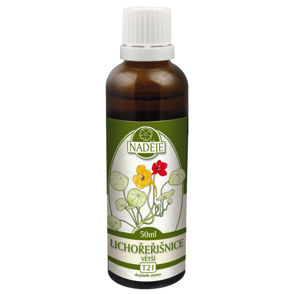 Lichořeřišnice větší tinktura T21 Naděje 50 ml