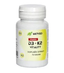 HCY Vitality D3 + K2  - 75 tbl.