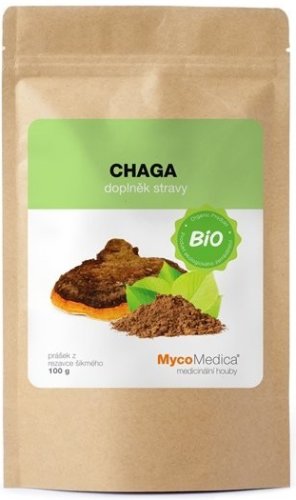 Chaga BIO prášek 100 g | MycoMedica