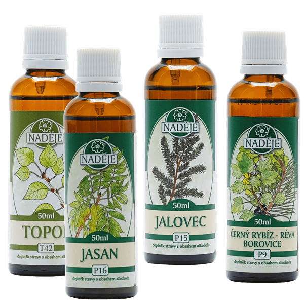 Kúra K24 tinktury Naděje - Doplněk z bylin jako pomoc při detoxikaci a s protiparazitálními účinky 175 ml