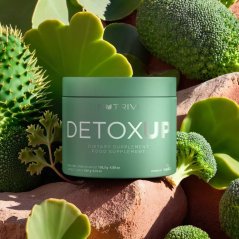 Nutrivi Detox UP -  Zelený detoxikační a čisticí koktejl z více složek 138,3 g