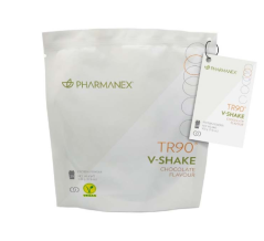 TR90 V-Shake – veganský proteinový koktejl s příchutí čokolády