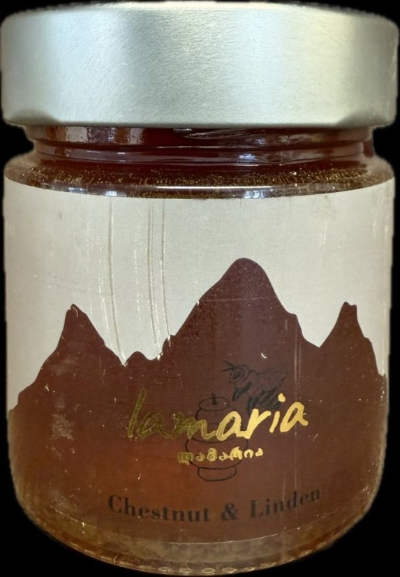 Lamaria – Lipový a Kaštanový med z Gruzie – 350g