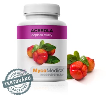 MycoMedica Acerola v optimální koncentraci 90 kapslí