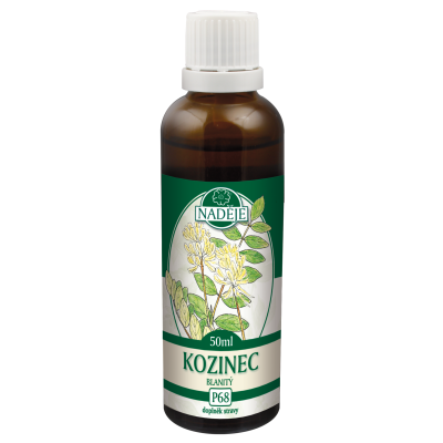 Kozinec blanitý P68 tinktura Naděje 50 ml