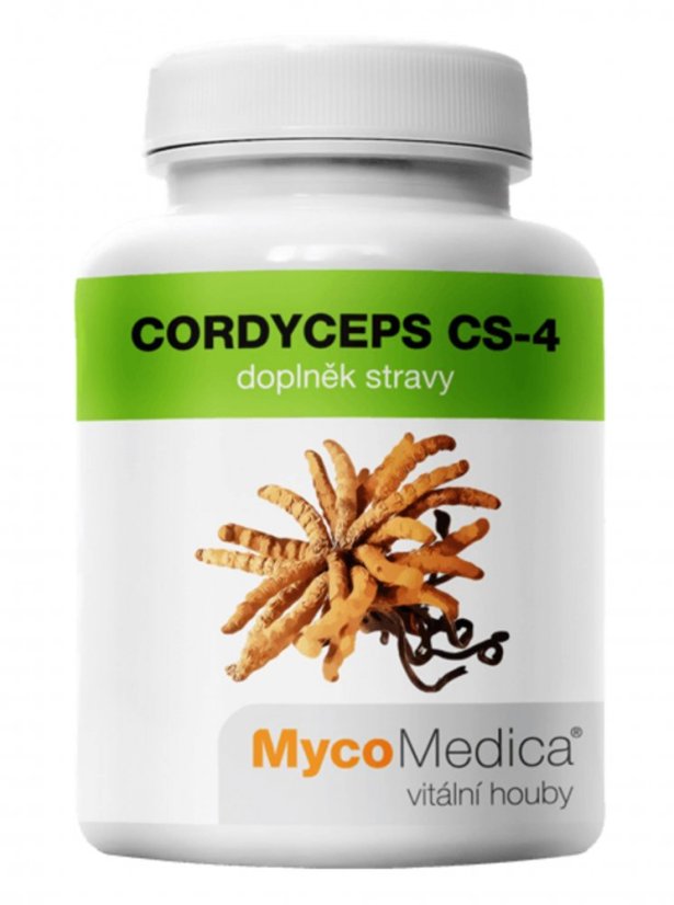 MycoMedica - vitální houby - Cordyceps CS-4 - 90 kapslí - doplněk stravy