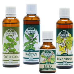 Kúra K48 tinktury Naděje - Doplněk z bylin jako podpora cévních funkcí 225 ml