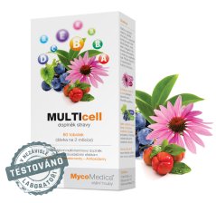 MULTIcell -  Imunoaktivní multivitamín pro podporu organismu současného člověka- 90 tbl.