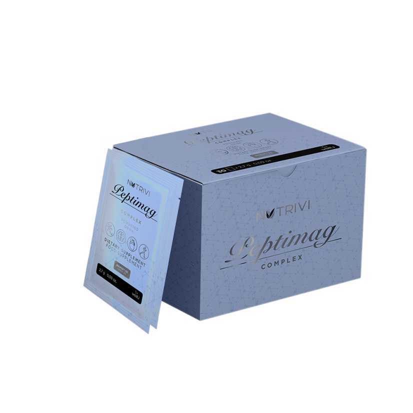 NUTRIVI Peptimag Complex - chelát hořčík,  30 sáčků